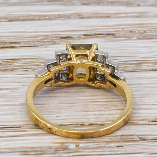 fig 3. Mid Century 0.85 Carat Fancy Brown Diamond Engagement Ring, circa 1965