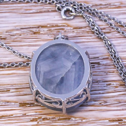 EDWARDIAN 4884 CARAT NATURAL GREY STAR SAPPHIRE PENDANT CIRCA 1910 - ADDITIONAL PHOTO 7