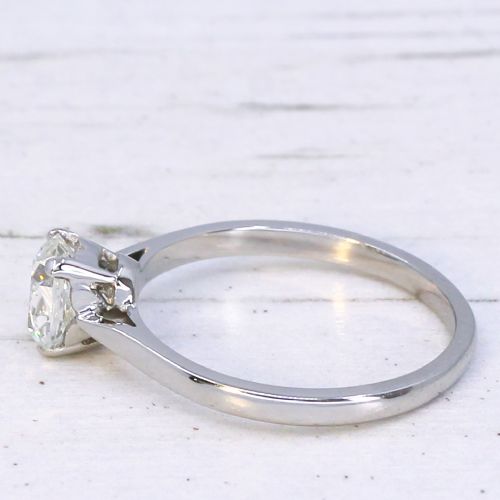Antique 0.76 Carat Old Cut Diamond Engagement Ring, circa 1925 View IV