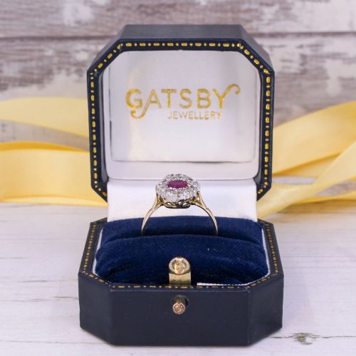 VICTORIAN 060 CARAT MOGOK RUBY DIAMOND RING CIRCA 1880 - ADDITIONAL PHOTO 7