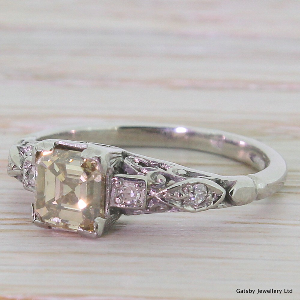 Art Deco 1.16 Carat 