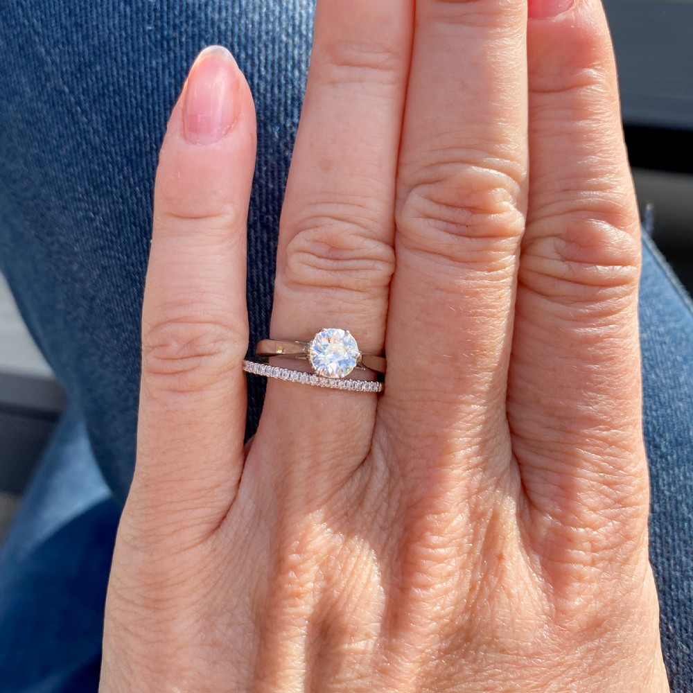 Art Deco 0.66 Carat Old Cut Diamond Engagement Ring, circa 1940 View IX