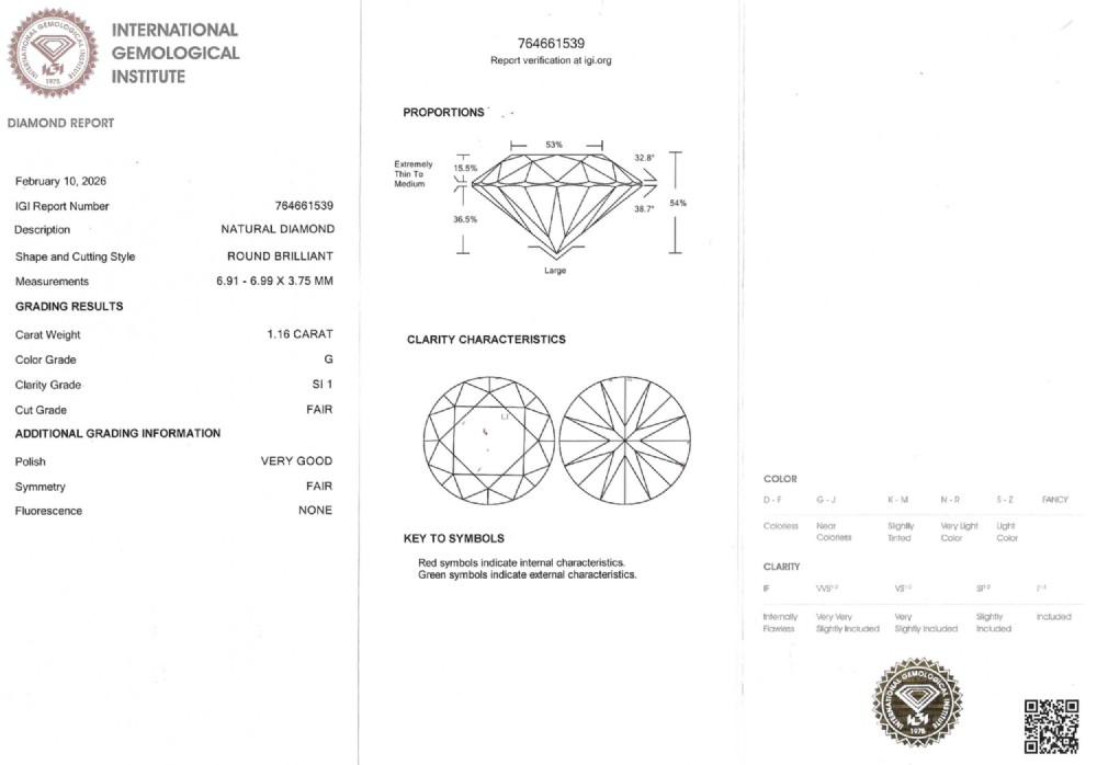 An antique platinum solitaire ring set with a single round old-cut diamond in a six-claw setting. View IX