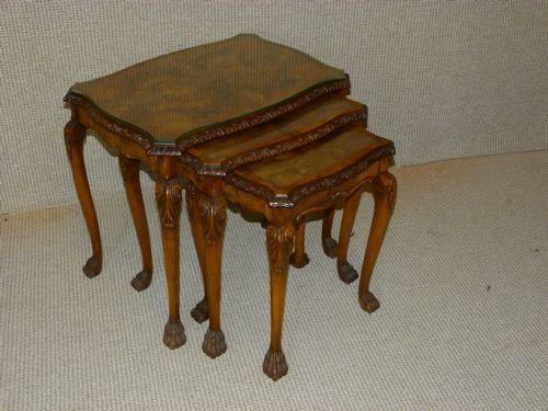 Walnut Nest of Tables
