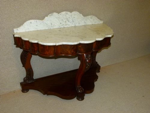 Marble Top Side Table