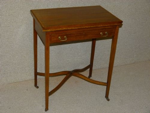 Edwardian Card Table