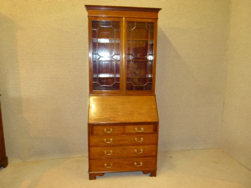 Mahogany Bureau Bookcase