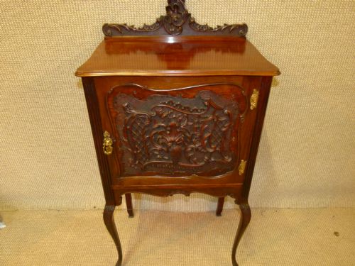 Small Mahogany Cabinet