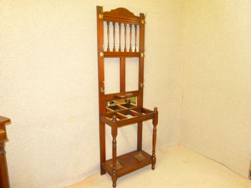 Walnut Hall Stand