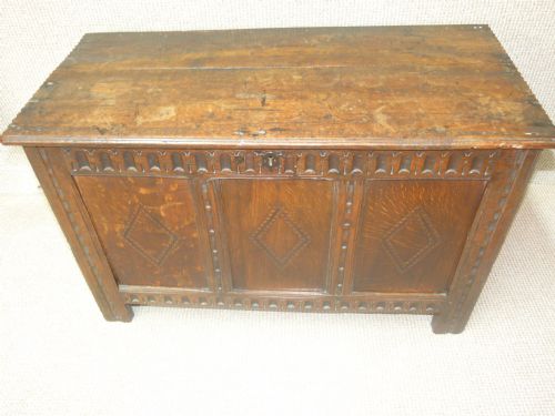Oak Coffer Box