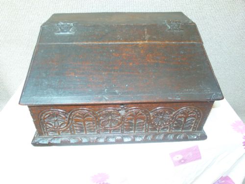 Oak Bible Box