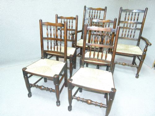 Six Elm Chairs