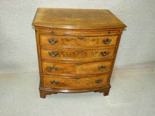 Burr Walnut Chest of Drawers