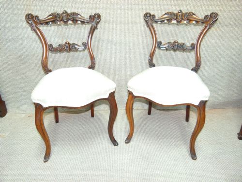 Pair of Rosewood Chairs