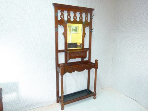 Hall Stand in Mahogany