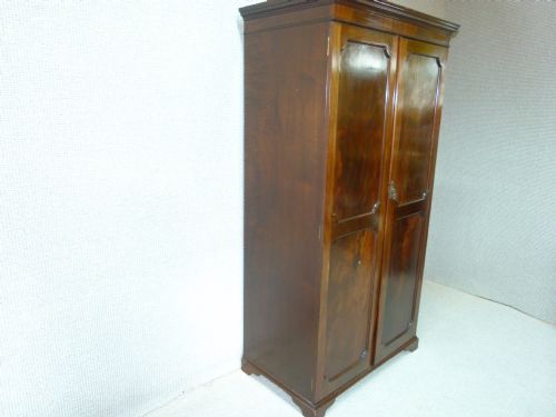 Mahogany Single Wardrobe

