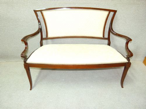 Mahogany Sofa