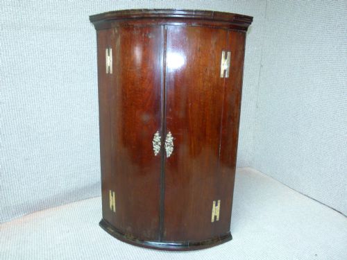 Mahogany Corner Cupboard