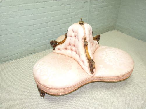 Walnut Conversation Sofa