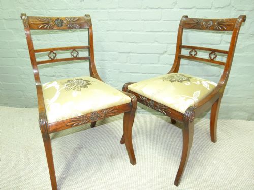 Pair of Rosewood Chairs
