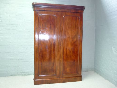 Mahogany Double Wardrobe