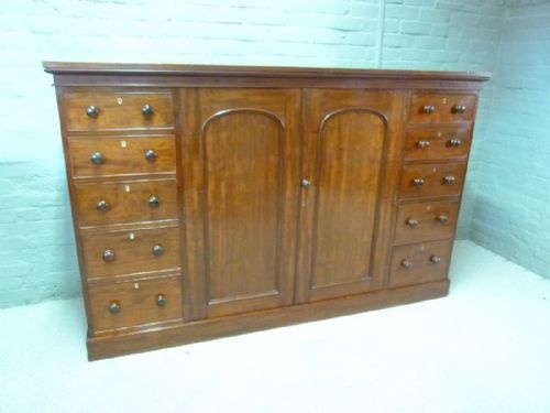 Mahogany Housekeepers Cupboard