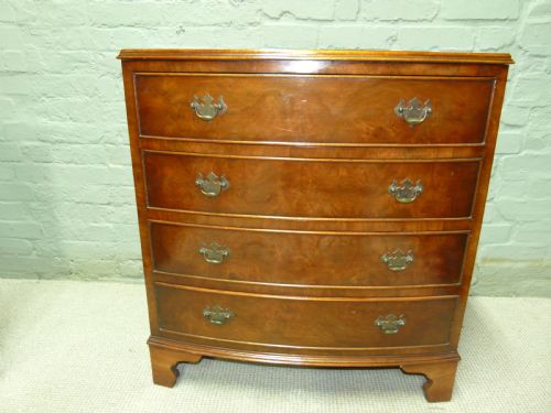 Burr Walnut Chest of Drawers