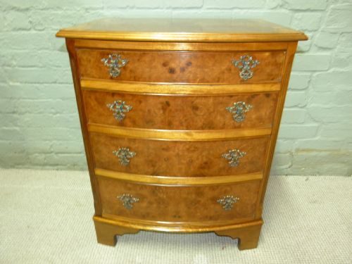 Burr Walnut Chest of Drawers