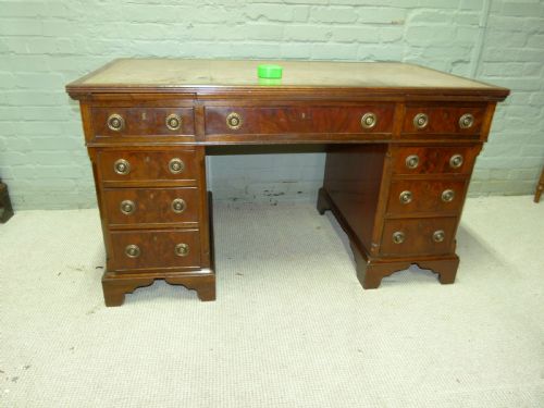 Mahogany Three Part Desk