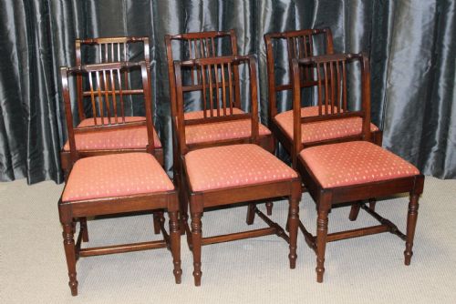 Set of Six Dining Chairs
