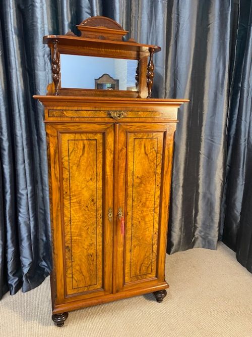 Burr Walnut Cabinet