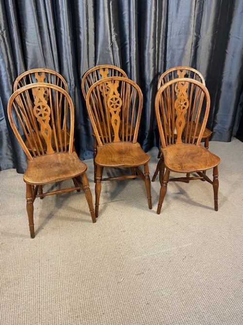 Set of Six Windsor Chairs