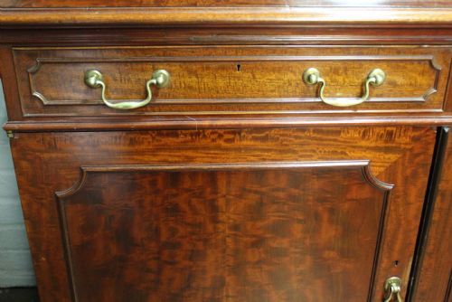 fig 1. Large Mahogany Bookcase