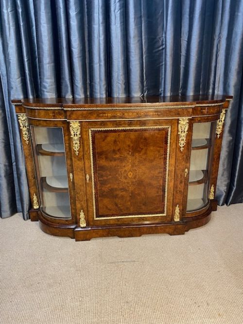 Edwards&roberts Burr Walnut Credenza