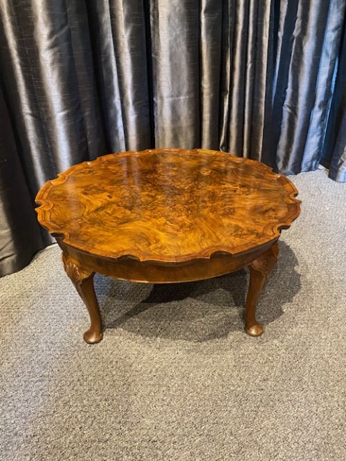 Burr Walnut Coffee Table