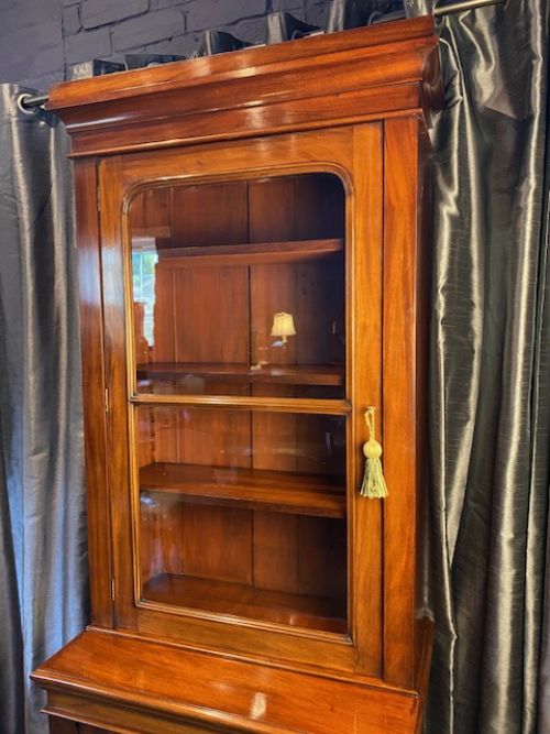fig 1. Mahogany Bookcase