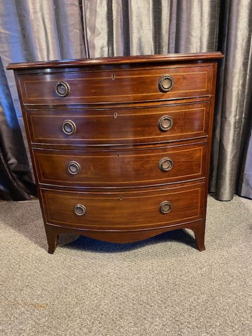 Bow Fronted Chest of Drawers