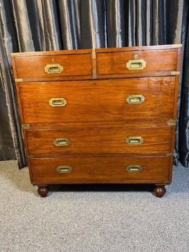Teak Campaign Chest
