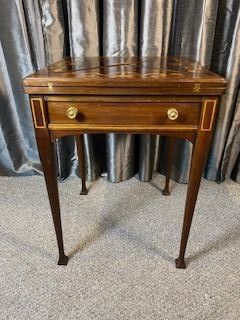 Mahogany Envelope Games Table