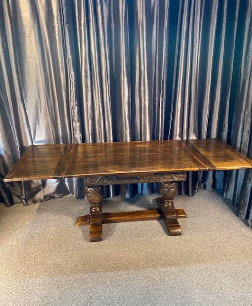 Oak Draw Leaf Dining Table