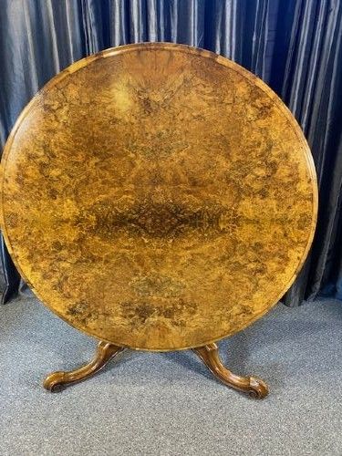 Burr Walnut Table