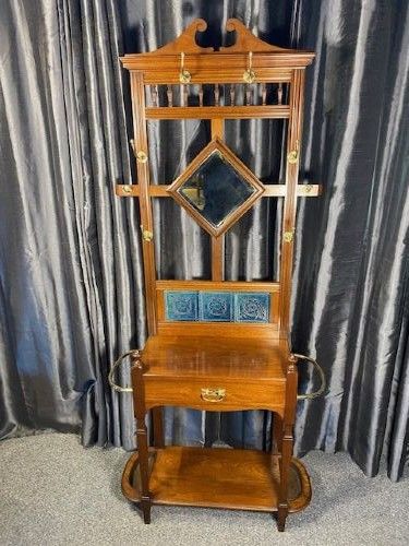 Walnut Hall Stand