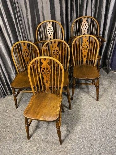 Set Of Six Windsor Chairs