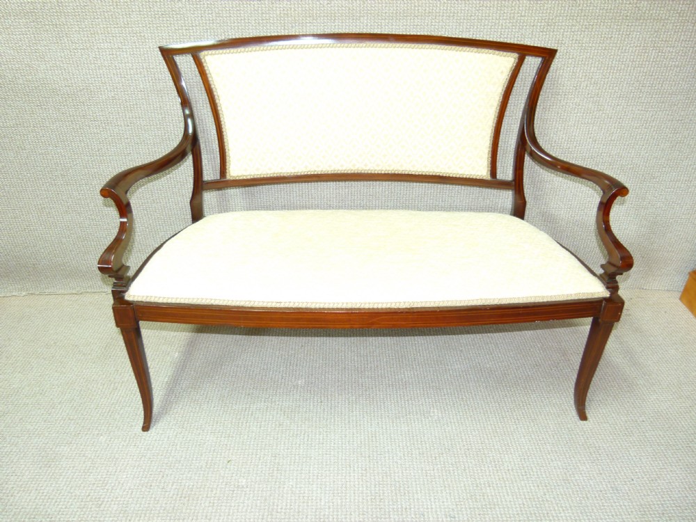 Mahogany Sofa