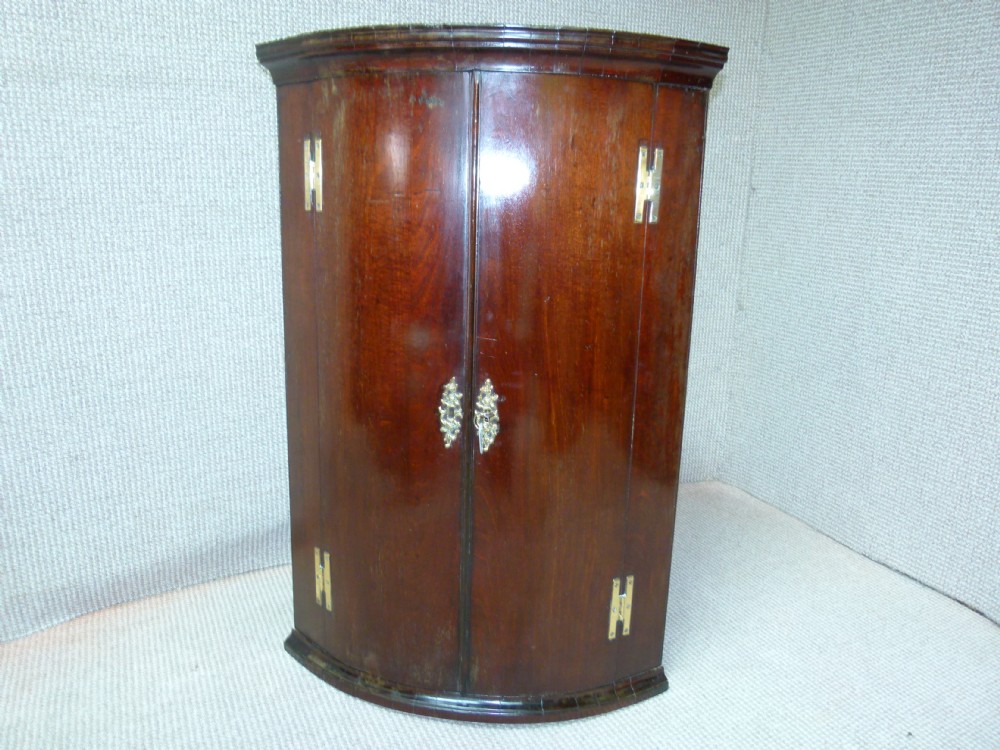 Mahogany Corner Cupboard