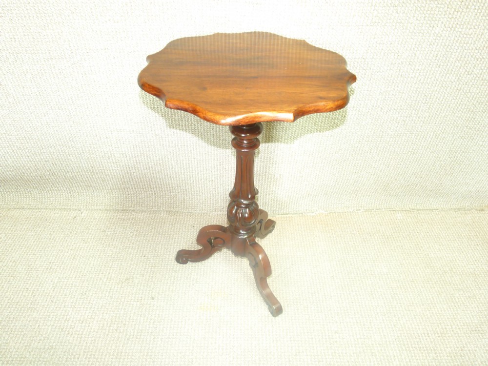 Mahogany Lamp  Table 