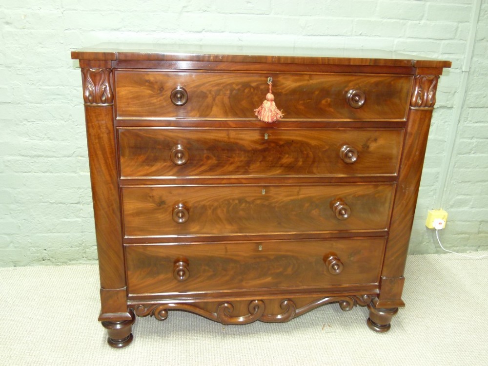 Mahogany Chest Of Drawers