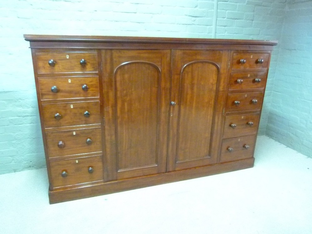 Mahogany Housekeepers Cupboard