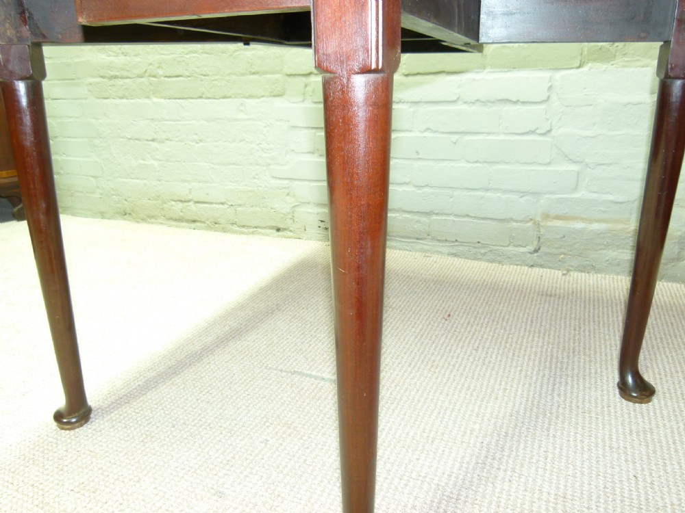 Mahogany Drop Leaf Table View III