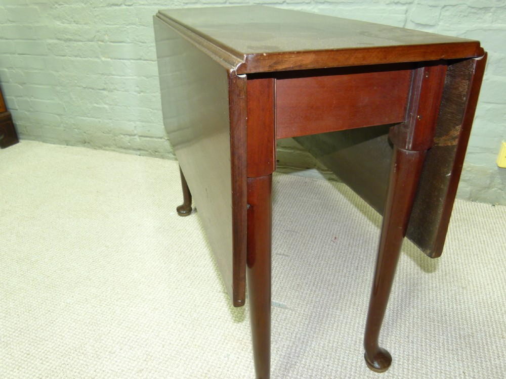 Mahogany Drop Leaf Table View IV